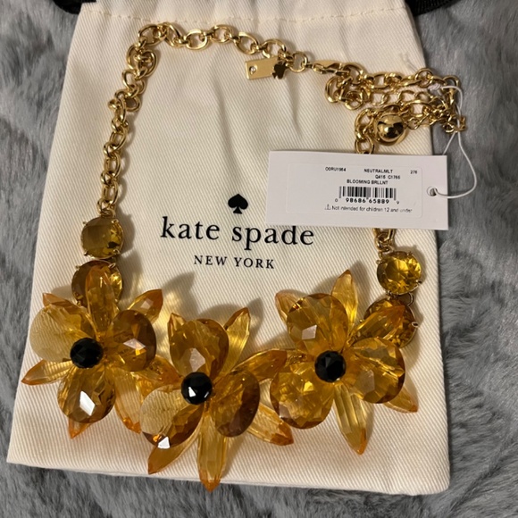 Kate Spade Brilliant Blooming Flower Necklace - Picture 10 of 10